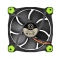 Riing 12 LED Green (3 fans pack)