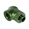 Pacific G1/4 90 Degree Adapter – Green (2-Pack Fittings)