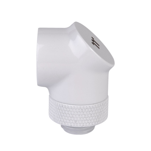 Pacific G1/4 90 Degree Adapter – White (2-Pack Fittings)